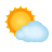 sun cloudy icon